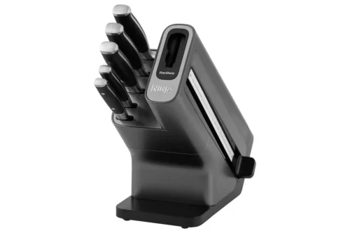 Ninja Stay Sharp 5 Piece Knife With Knife Block - Black - AUTO WIN 19/08