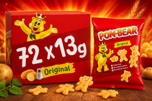 Pom Bear • Original Potato Snacks • Multipack • 72 Bags AUTO-WIN 26/08