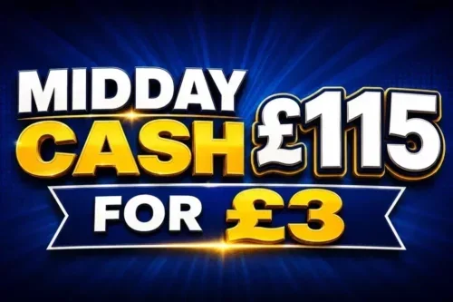 MIDDAY £115 CASH AUTO WIN 08/09