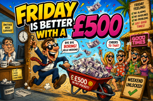 Friday Is Better With A £500 AUTO-WIN 04/09
