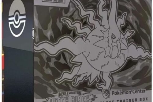 Pokémon Centre Mega Evolution Pitch Black Elite Trainer Box-AUTO WIN 02/08