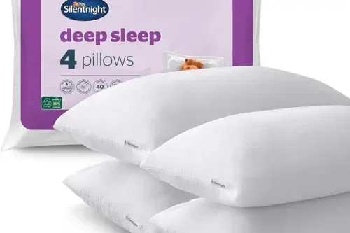 Silentnight Deep Sleep Pillows 4 Pack - Medium Support Bed Pillows-AUTO WIN 29/08