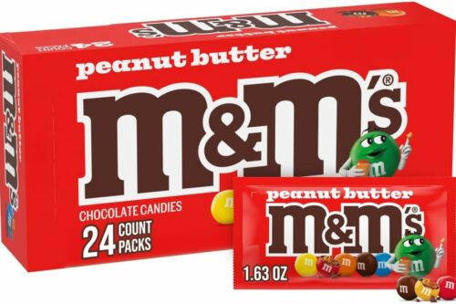 M and Ms Mars American Peanut Butter Candy (Pack of 24)-AUTO WIN 16/09
