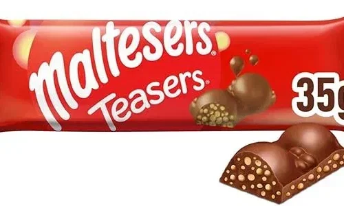 MALTESERS TEASERS CHOCOLATE BAR, 24 X 35G-AUTO WIN 21/08 #2