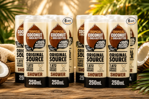 2x Original Source Coconut & Shea Butter Shower Gel, 6x250ml x2 AUTO-WIN 19/08