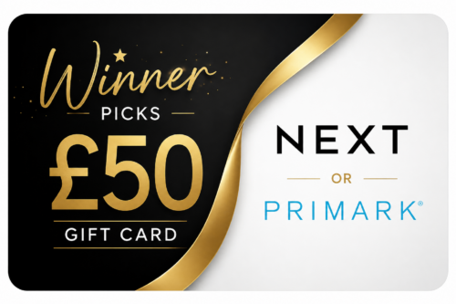 Winner Picks £50 Gift Card for Next or Primark - AUTO WIN 16/08
