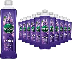 Radox Mineral Therapy Muscle Bath Soak Bubble Bath 500 ml, Bulk Buy (Pack of 24, Lavender and Waterlily)-AUTO WIN 29/08