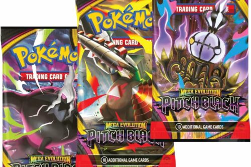 Pokémon TCG: Pitch Black Booster Packs x3 | Pokemon Pitch Black-AUTO WIN 02/08