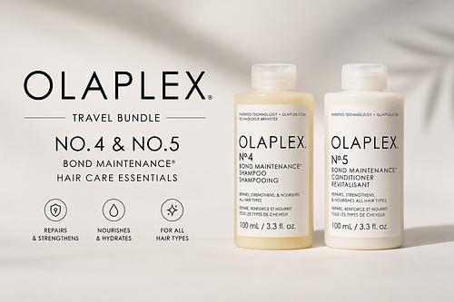 OLAPLEX TRAVEL BUNDLE NO.4 AND NO.5 100ML-AUTO WIN 14/08