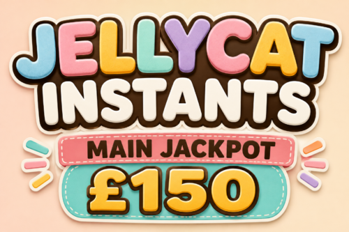 JELLYCAT INSTANTS- MAIN JACKPOT £150 -AUTO WIN 16/08