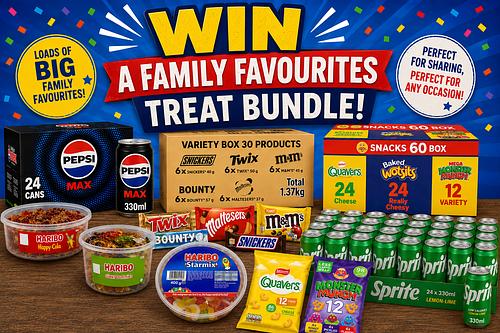 WIN A FAMILY FAVOURITES TREAT BUNDLE-AUTO WIN 27/08