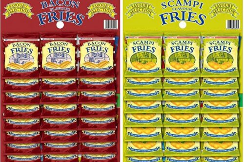 Bacon Fries 24 x 24g and Scampi Fries 24 x 27g Pub Card Bundle-AUTO WIN 29/09