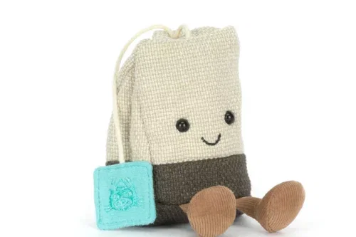 JELLYCAT AMUSEABLES STEEPY TEA BAG AUTO-WIN 08/08