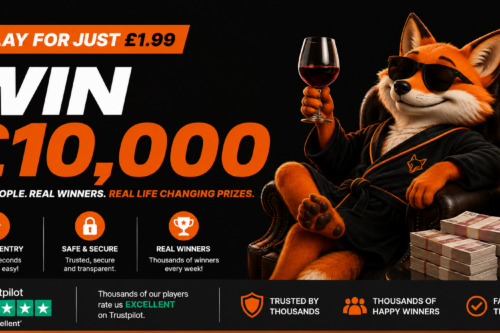 WIN £10K BANK HOLIDAY CASH! 31/08