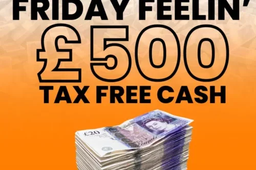 FRIDAY FEELING £500 CASH-21/08 AUTO WIN