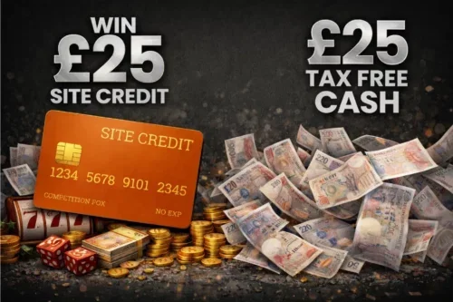 WIN £25 CASH AND £25 SITE CREDIT AUTO-WIN 18/08