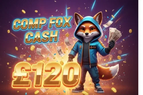 COMP FOX CASH £120 08/08