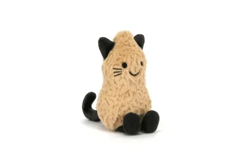JELLYCAT AMUSEABLES PEANUT CAT OUTFIT AUTOWIN 02/09