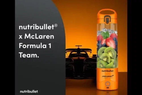 Nutribullet Portable Blender in Collaboration with McLaren Formula 1 Team AUTO-WIN 23/08