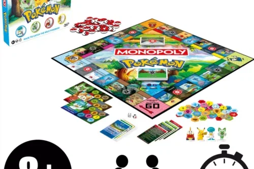 Monopoly Pokémon Edition Game-AUTO WIN 29/08