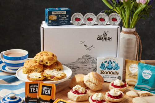 The Cream Tea & Saffron Bun Hamper-AUTO WIN 27/08