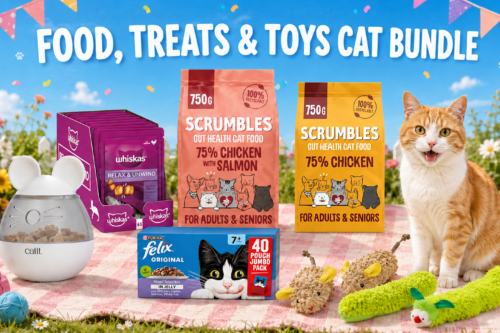 Food, Treats and Toys Cat Bundle -AUTO WIN 30/08
