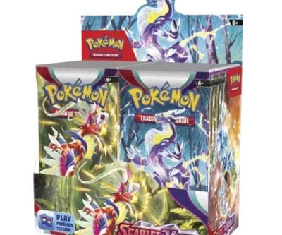 POKEMON Scarlet & Violet Base Set Booster Box-AUTO WIN 29/08