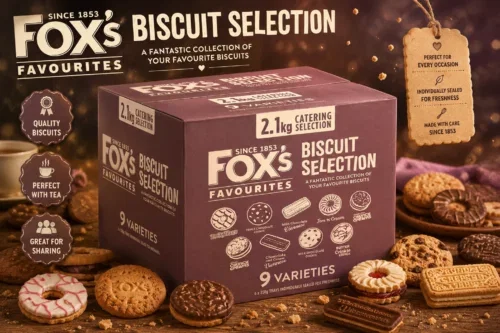 FOX’S BISCUITS FAVOURITES ASSORTMENT 2.1KG – BULK BUY BISCUIT CATERING MULTIPACK – 9 CLASSIC VARIETIES – COOKIES & SNACK TREATS FOR OFFICE, CUSTOMERS, VISITORS, PARTIES & SHARING – VEGETARIAN FRIENDLY AUTO-WIN 16/08