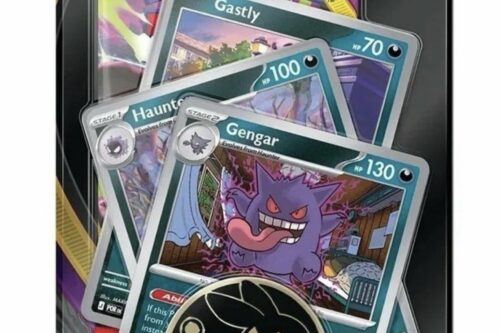 3 X Pokémon TCG Mega Evolution Pitch Black Blister Pack Gengar Promos & Coin- AUTO WIN 02/08