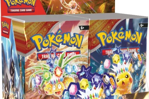 POKEMON Scarlet and Violet Surging Sparks Booster Box-AUTO WIN 02/09