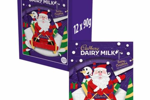 Dairy Milk Advent Calendar 90g (Box of 12)-AUTO WIN 10/09