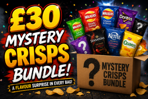 £30 MYSTERY CRISPS BUNDLE AUTO-WIN 06/09