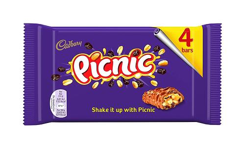 Cadbury Picnic 40 BARS- AUTO WIN 25/09