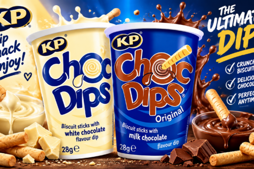 Chocolate Dipping Mini Bundle - Chocolate Dips 6x28g & Milk Dips 6x28g - Melted Milk & Chocolate with Biscuit Sticks AUTO-WIN 15/09