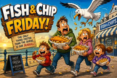 FISH AND CHIP FRIDAY £80 TO SPEND ON A FISH SUPPER AUTO-WIN 04/09