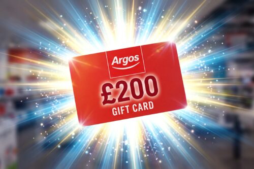 £200 ARGOS GIFT CARD- AUTO WIN -19/09