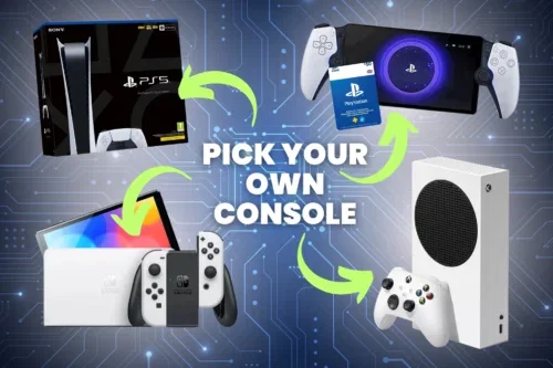 PICK YOUR OWN CONSOLE- AUTO WIN 03/10