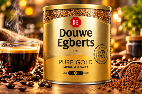 Douwe Egberts Pure Gold Instant Coffee - 1 x 750g Tin AUTO-WIN 03/10