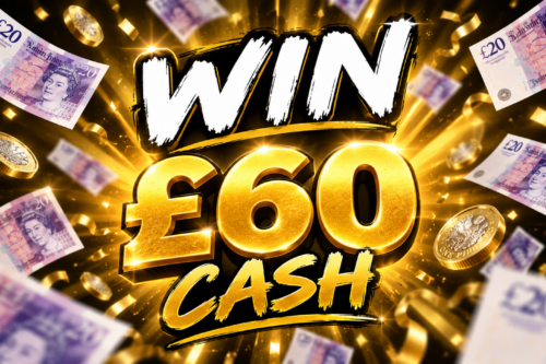 WIN £60 CASH- AUTO WIN 11/09