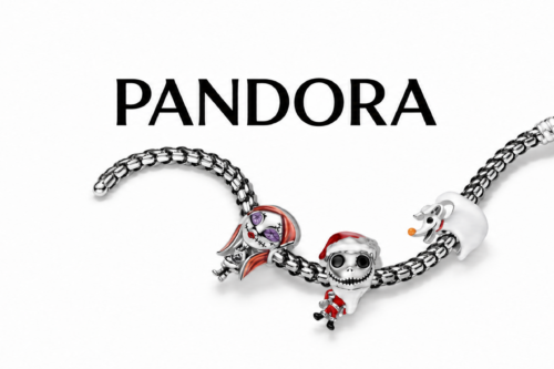 PANDORA Disney The Nightmare Before Christmas Bracelet & Charms Gift Set- 28/09