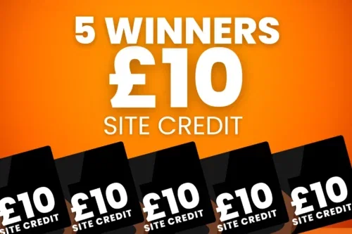 5 WINNERS WIN £10 SITE CREDIT -AUTO WIN 27/09
