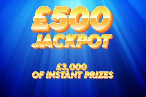 £500 CASH JACKPOT + 3K WORTH OF INSTANT PRIZES -AUTO WIN 27/09