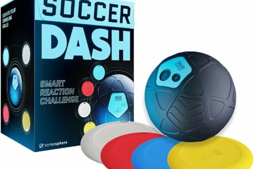 Strikesphere Soccer Dash, Interactive Football Trainer, Dribbling Ball-AUTO WIN 04/10