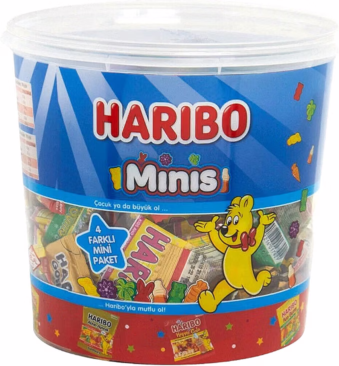 Haribo Minis – Mini Jelly Sweets – 10g x 100 Packs-AUTO WIN 16/09