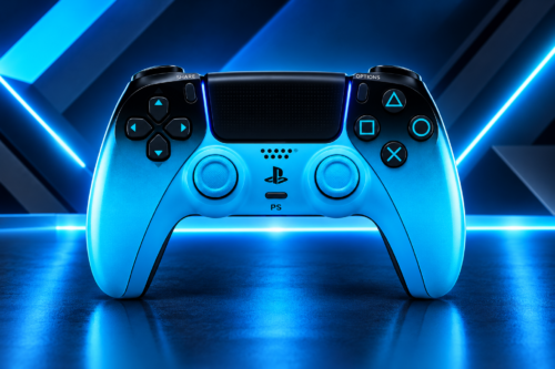 PLAYSTATION 5 Hyperpop DualSense Wireless Controller Rhythm Blue -AUTO WIN 22/09