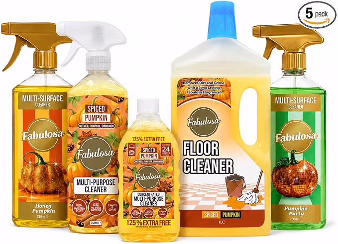 Pumpkin Spiced Autumn Cleaning Bundle 5 Piece Set-AUTO WIN 15/09