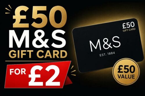 WIN £50 M&S GIFT CARD-AUTO WIN 02/10