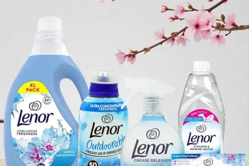 Lenor Spring Awakening Complete Laundry Bundle – Pack of 5 (Fabric Conditioner 80+Outdoorable Fabric Softener 50 washes,Crease Releaser, Ironing Water & Tumble Dryer Sheets)-AUTO WIN 07/09