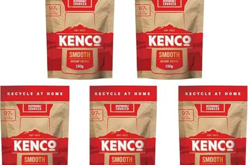 FOX GIVEAWAY Kenco Smooth Instant Coffee Paper Refill 150g x 5-AUTO WIN