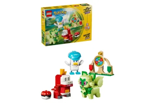 LEGO Pokémon SMART Play: Sprigatito, Fuecoco and Quaxly Battle 72158- AUTO WIN 13/09